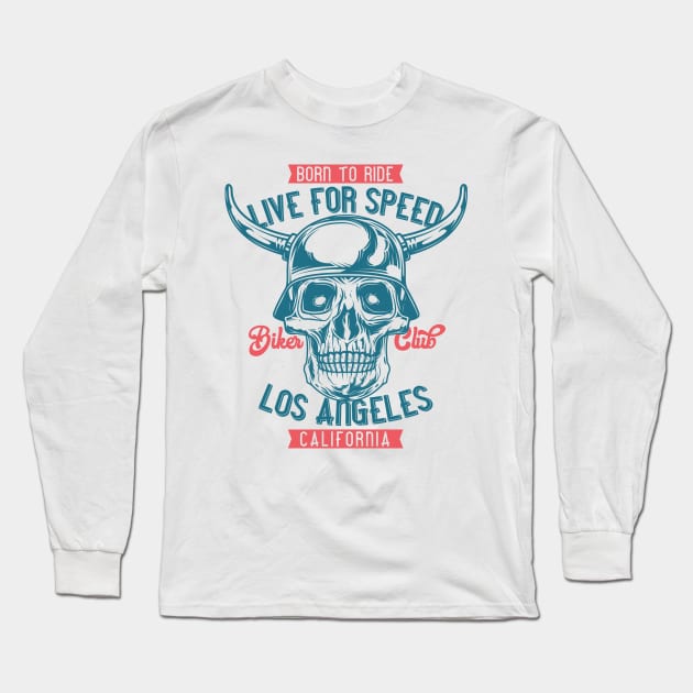 Live For Speed Long Sleeve T-Shirt by Verboten